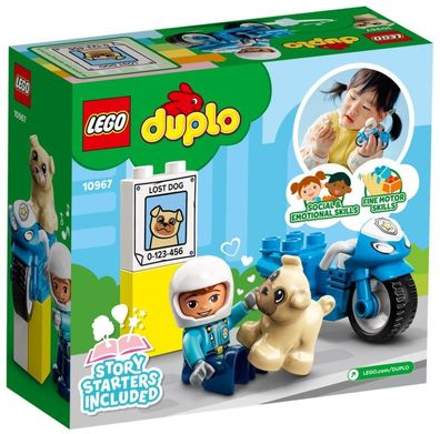 Lego® Duplo® Polizeimotorrad #10967 NEU & OVP Gratis Versand