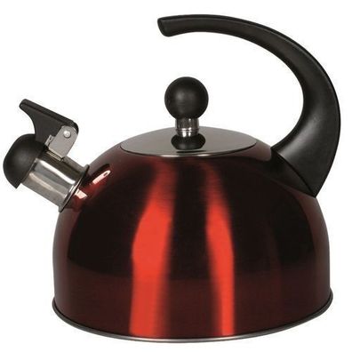 Wasserkessel Metalic 2,5 l rot Domotti