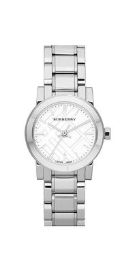 Burberry The City Damenuhr silber