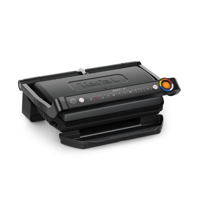 TEFAL Optigrill+ XL GC727810, Schwarz, Metall, Rechteckig, Tasten, 800 cm², 400 x 200