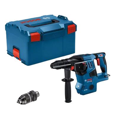 Bosch GBH 18V-28 CF Professional, SDS Plus, Schwarz, Blau, Rot, Bürstenloser Motor, 2
