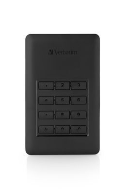 Verbatim Store n Go Secure Portable HDD with Keypad Access - Festplatte - versc... ->