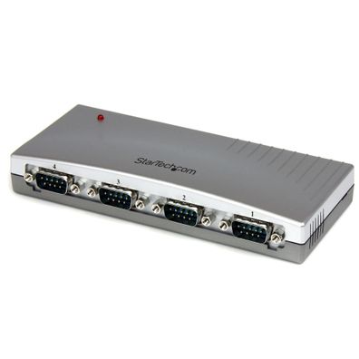 StarTech 4-Port USB auf RS232 Seriell Adapter Hub
