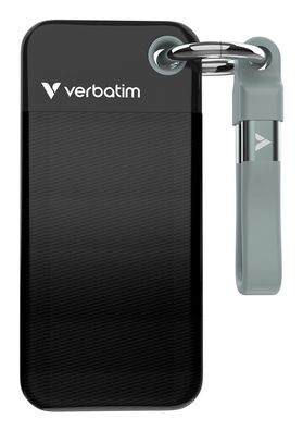 Verbatim Pocket SSD USB 3.2 1TB Black/Grey 32190