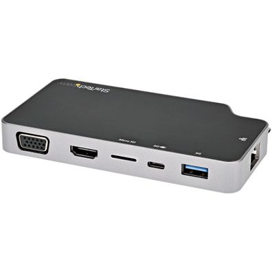 StarTech USB-C Multiport Adapter - USB-C auf 4K HDMI oder VGA mit 100W Power Delivery