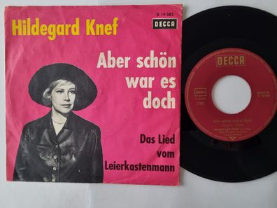 Hildegard Knef - Aber Schön War Es Doch 7'' Vinyl Germany