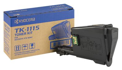 Kyocera TK 1115 - Schwarz - original - Box - Tonerpatrone