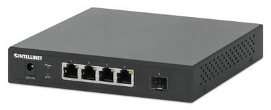 Intellinet Switch - unmanaged - 4 x 10/100/1000/2.5G + 1 x 10 Gigabit SFP+ (Uplink)