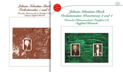 Johann Sebastian Bach (1685-1750): Orchestersuiten Nr.1-4 (120g / 140g) - - (LP / O