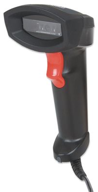 Manhattan Linear CCD Handheld Barcode Scanner, USB, 500mm Scan Depth, IP54 rati... ->