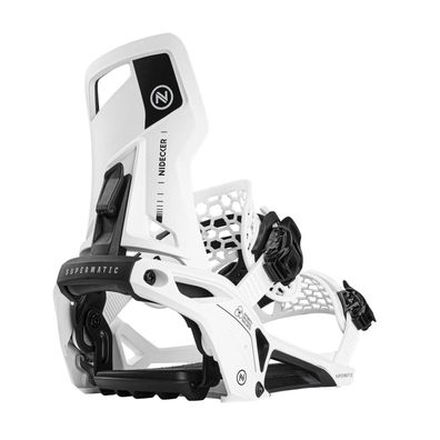 Nidecker Snowboard Bindung Supermatic white - Größe: S (35,5-37,5)