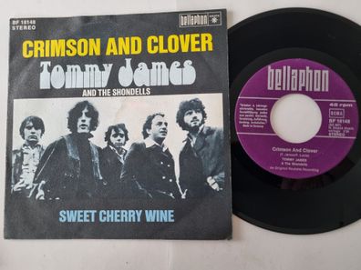Tommy James & The Shondells - Crimson And Clover / Sweet Cherry Wine 7'' Vinyl