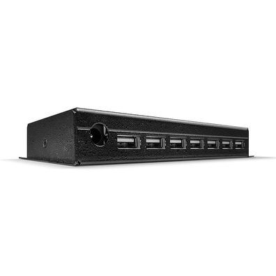 Lindy Industrial USB 2.0 Hub - Hub - 7 x USB 2.0