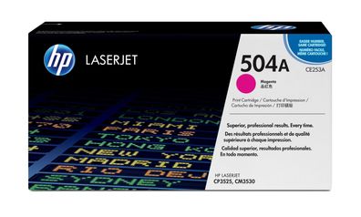 HP 504A - Magenta - original - LaserJet - Tonerpatrone (CE253A)