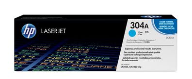 HP 304A - Cyan - original - LaserJet - Tonerpatrone (CC531A)
