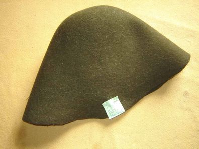 Hutstumpen Wollfilz Stumpen oliv 110 gr Ü 48cm Rd 83cm Stu 805