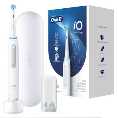Oral-B iO Series 4 Quite, Erwachsener, Rotierende Zahnbürste, Tägliche Pflege, Sensib