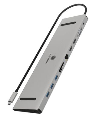 ICY BOX IB-DK2106a-CPD - Dockingstation - USB-C / Thunderbolt 3