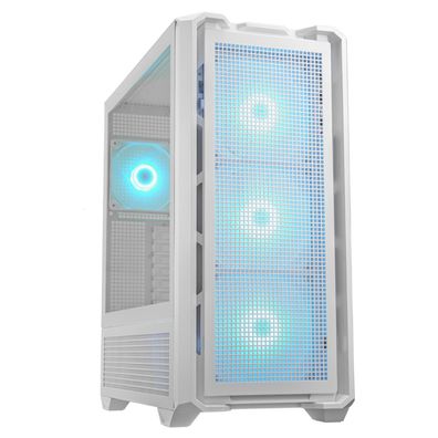 Cougar Gaming Gehäuse Full-Tower MX600 ARGB, Weiß, Full Tower, PC, Weiß, ATX, CEB, EA