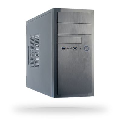 Chieftec Elox Series HT-01B - Tower - micro ATX 350 Watt (ATX12V 2.3/ PS/2)