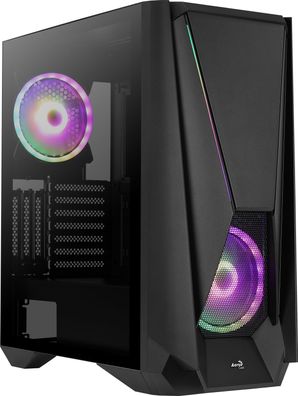 Aerocool Advanced Technologies AeroCool Visor - Mid tower - E-ATX - Seitenteil mit Fe