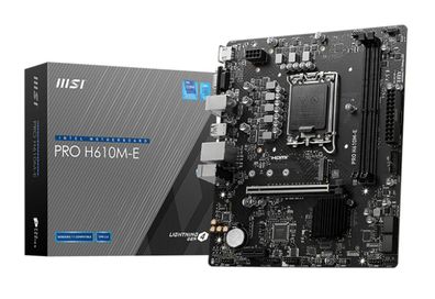 PRO H610M-E (H610. S1700. mATX. DDR5)