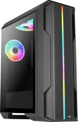 Aerocool Advanced Technologies AeroCool Splinter Duo - Mid tower - ATX - Seitenteil m