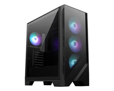 MSI MAG FORGE 320R Airflow - Mid tower - ATX - Seitenteil mit Fenster (gehärtetes Gl