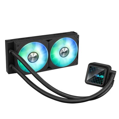 ASUS Prime LC 240 ARGB - Prozessor-Flüssigkeitskühlsystem - Kühlergröße: 240 mm - (fü