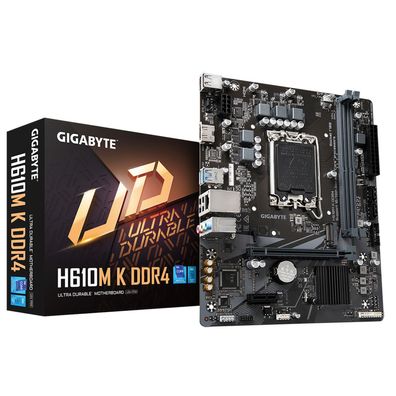 Gigabyte H610M K DDR4 (H610, 1700, ATX, DR4)