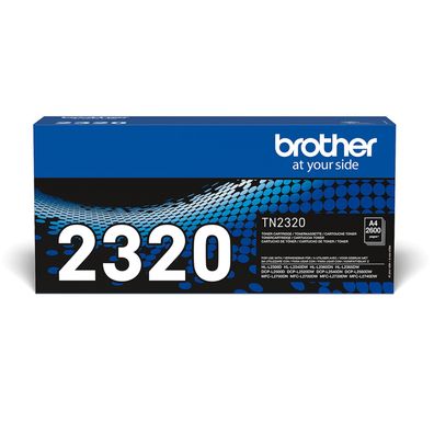 Brother TN2320 - Schwarz - original - Tonerpatrone