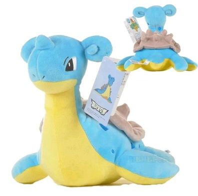 Pokemon Lapras 26cm Plusch Kuscheltier Stofftier Spielzeug NEU in OVP