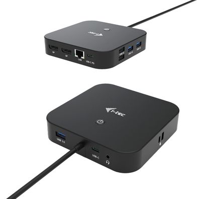 i-tec USB-C Dual Display Docking Station with Power Delivery