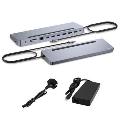 i-tec 11-in-1 - Dockingstation - für Laptop, Tablet