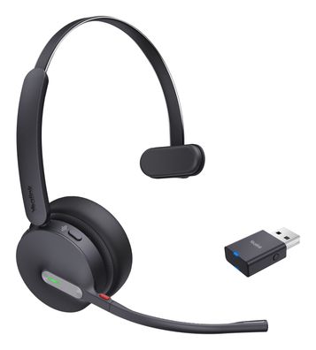 Yealink WH64 Hybrid Mono - Headset - On-Ear - DECT / Bluetooth