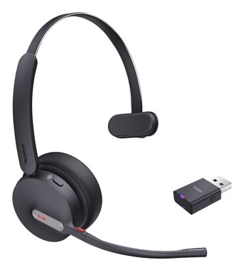 Yealink WH64 Hybrid Mono - Headset - On-Ear - DECT / Bluetooth