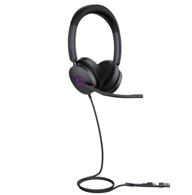 Yealink UH48 Dual UC USB-C/A Headset, Kabelgebunden, 20 - 20000 Hz, Anrufe/Musik, 169