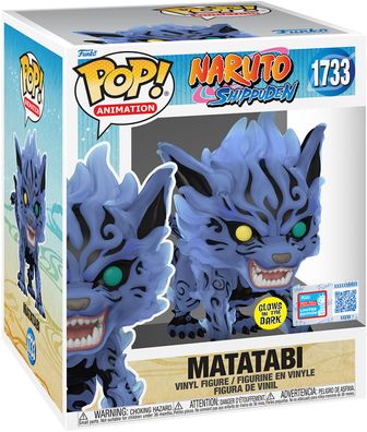 Naruto Shippuden - Matatabi 1733 Glows NYCC 2024 Funko Pop! Vinyl Figur