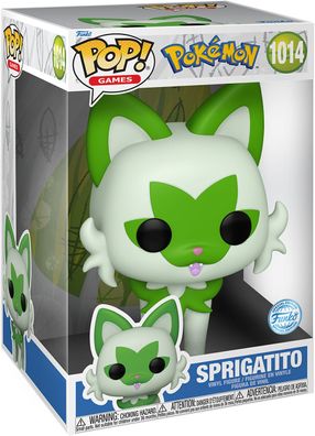 Pok&eacute; on - Sprigatito 1014 Special Editon Funko Pop! Vinyl Figur
