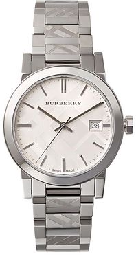 Burberry The City Damenuhr silber