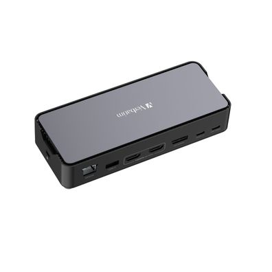 Verbatim Pro - Dockingstation - USB-C - 2 x HDMI, DP