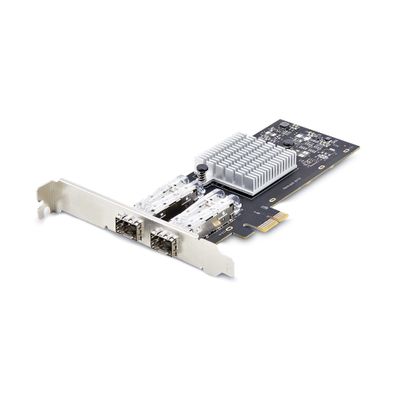 StarTech 2-Port GbE SFP Network Card, PCIe 2.0 x1, Intel I350-AM2 2x 1GbE Controller,