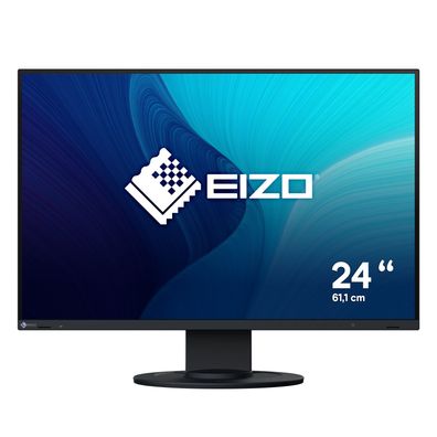 EIZO FlexScan EV2410R, 61,2 cm (24.1"), 1920 x 1200 Pixel, WUXGA, LCD, 5 ms, Schwarz