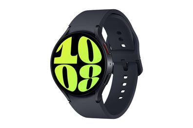 Samsung Galaxy Watch6 - 44 mm - intelligente Uhr mit Sportband - Graphit - Band... ->