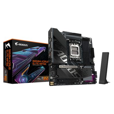 Gigabyte AORUS B850M ELITE WIFI6E - Motherboard - micro ATX - Socket AM5 - AMD ... ->