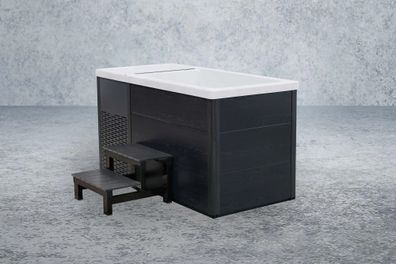 Eisbad Kiruna 178x84cm – Cold Plunge Kaltwasserbecken für Sauna & Sport