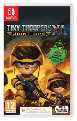 Tiny Troopers Joint Ops XL Nintendo Switch Action Shooter Spiel - Enhält nur Downl