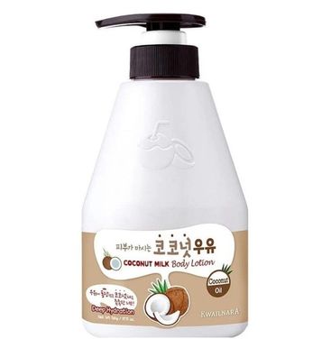 Korean Kwailnara Körperlotion mit Kokosmilch Körper Body Milch K-Beauty 560g