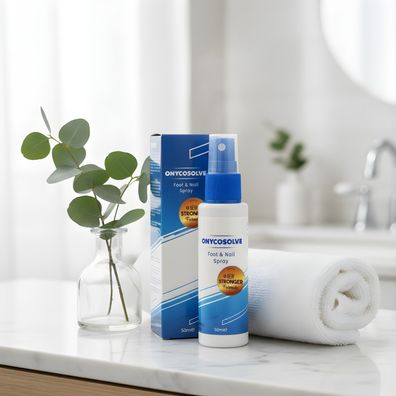 Onycosolve 50ml Fußspray Nagelspray - Original - Neue Stärkere Formel