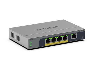 Netgear Easy Smart GS105EP - Switch - L3 - Smart - 1 x 10/100/1000 + 4 x 10/100... ->
